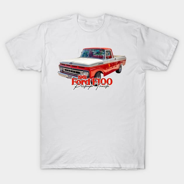 1961 Ford F100 Pickup Truck T-Shirt by Gestalt Imagery